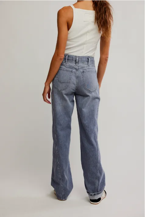 Aster Straight Leg Denim Slate