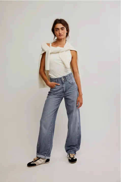 Aster Straight Leg Denim Slate