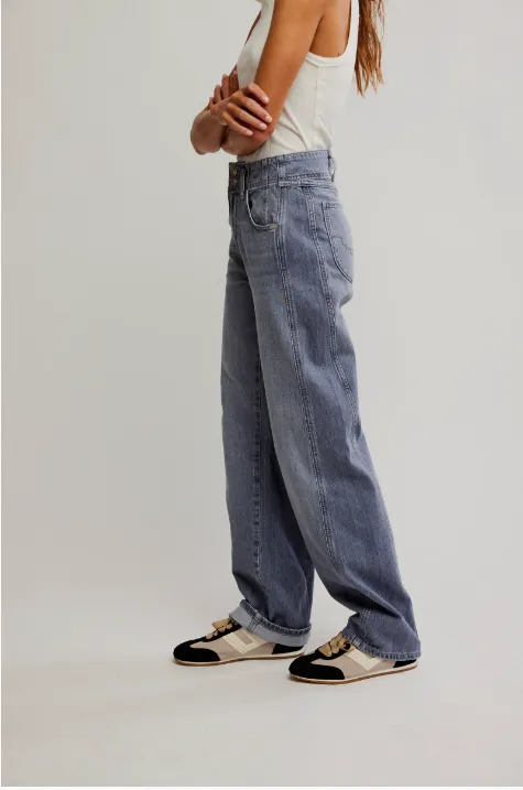 Aster Straight Leg Denim Slate