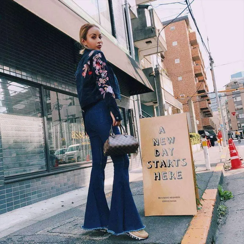 Blue Denim Skinny Jeans
