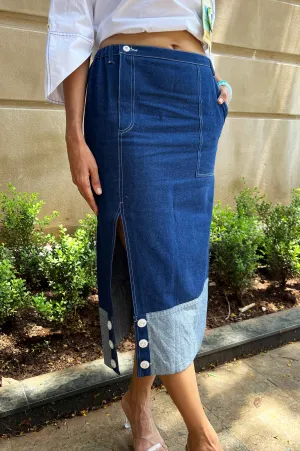 Indigo Skirt