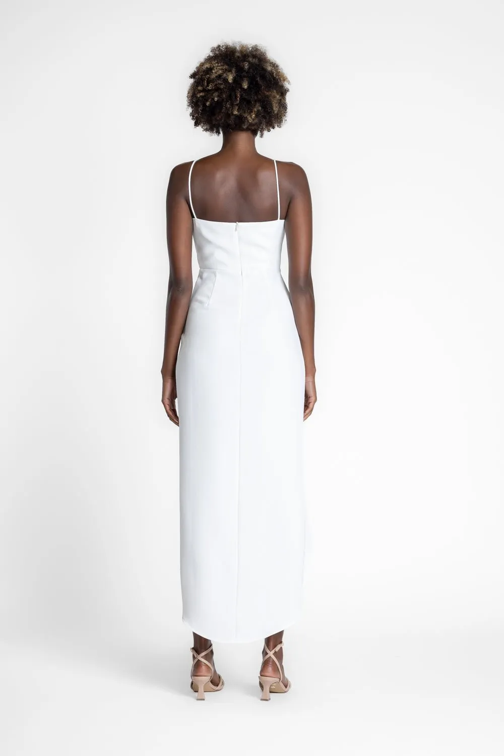 KNOX SLIP - IVORY CREPE