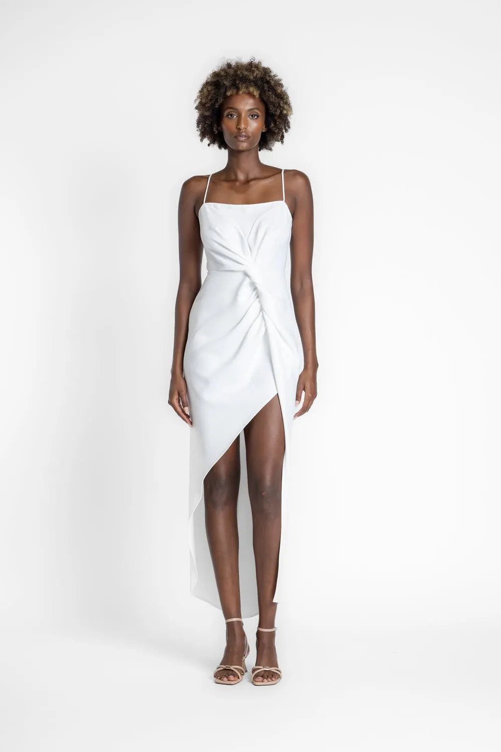 KNOX SLIP - IVORY CREPE