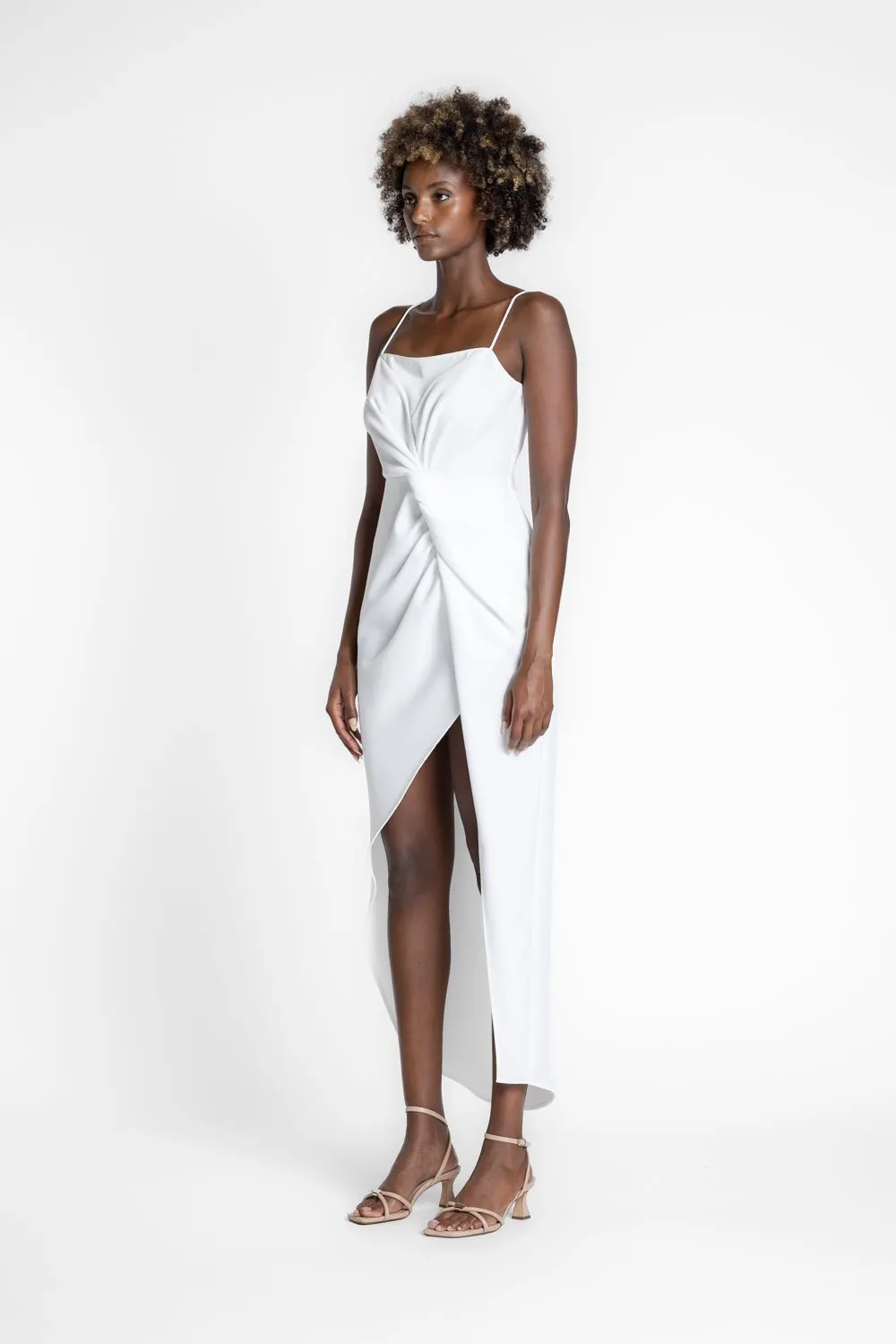 KNOX SLIP - IVORY CREPE
