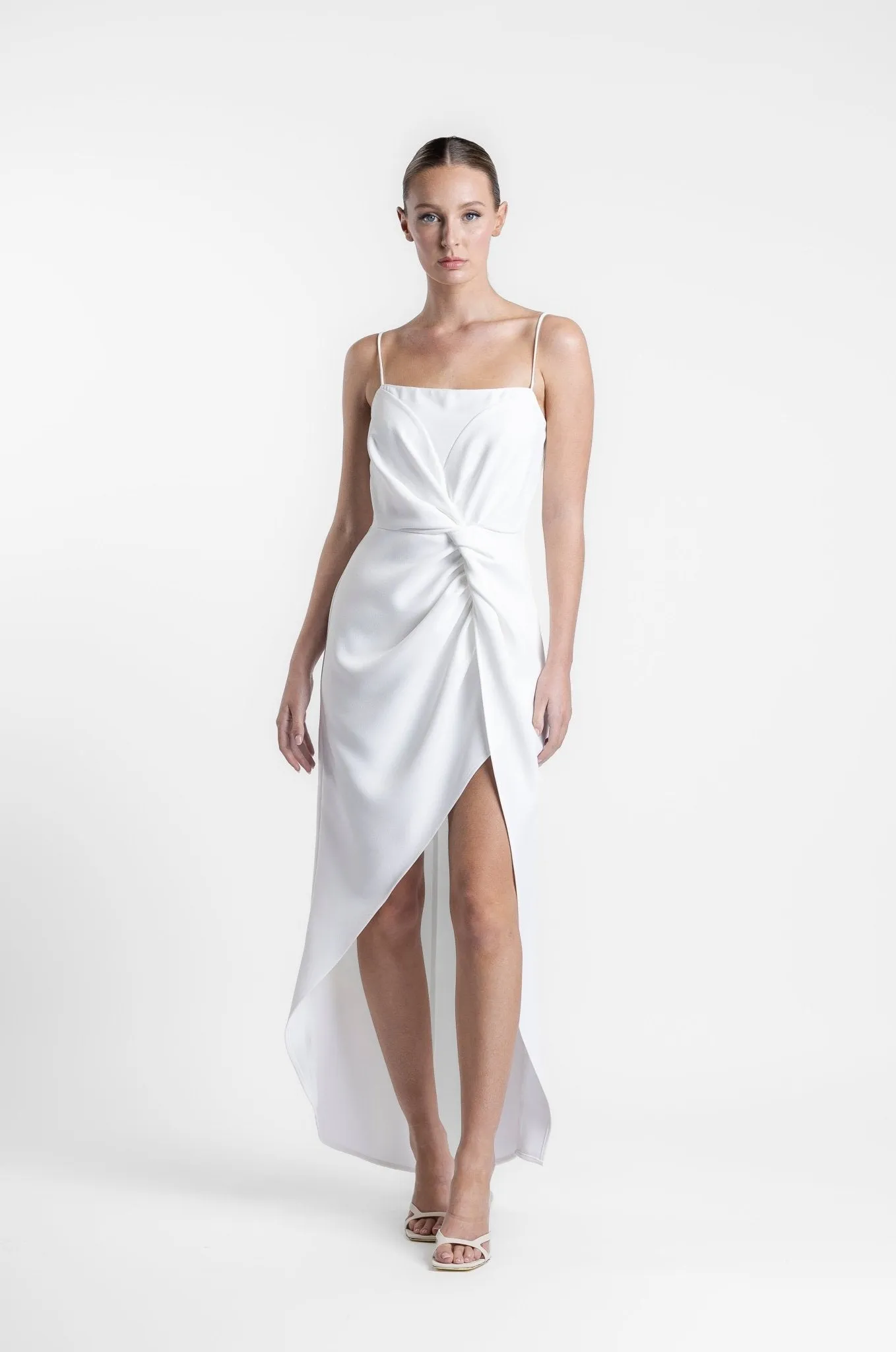 KNOX SLIP - IVORY CREPE