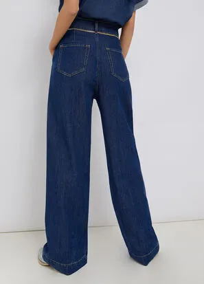 Liu Jo Better Denim Flare High Waisted Blue Casual