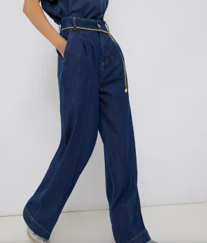 Liu Jo Better Denim Flare High Waisted Blue Casual