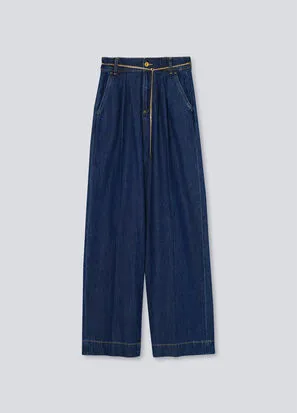 Liu Jo Better Denim Flare High Waisted Blue Casual