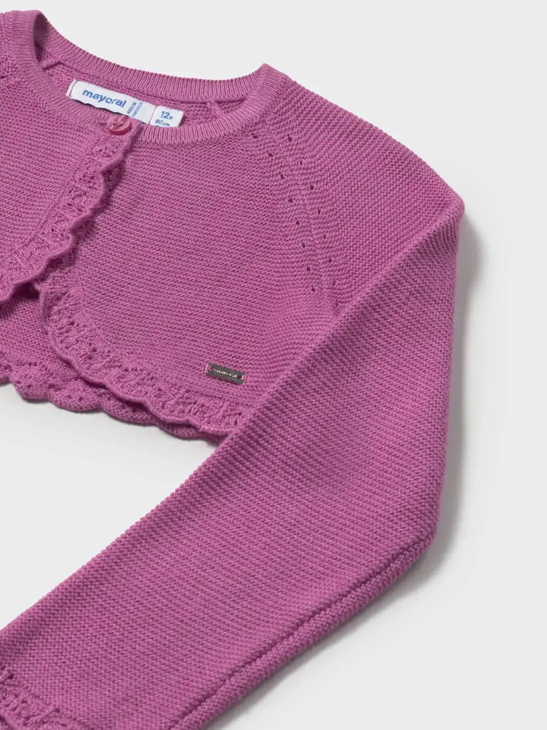Mayoral Bolero Cardigan - Pink