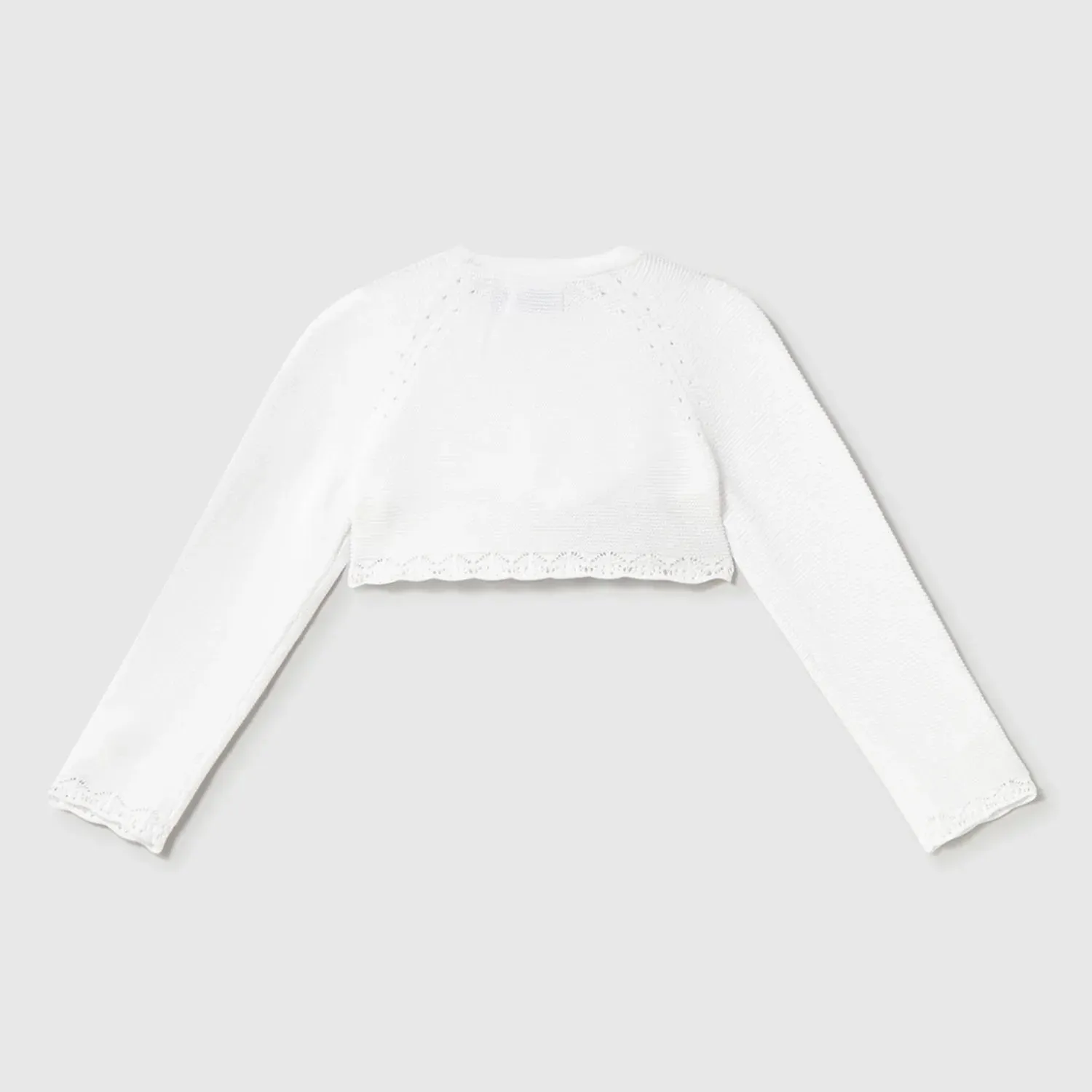 Mayoral Bolero Cardigan - White