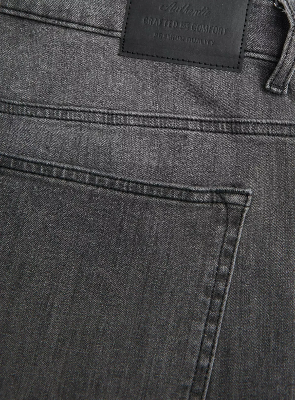 Tu Grey Denim Flexi Stretch Skinny Fit Mens Jeans