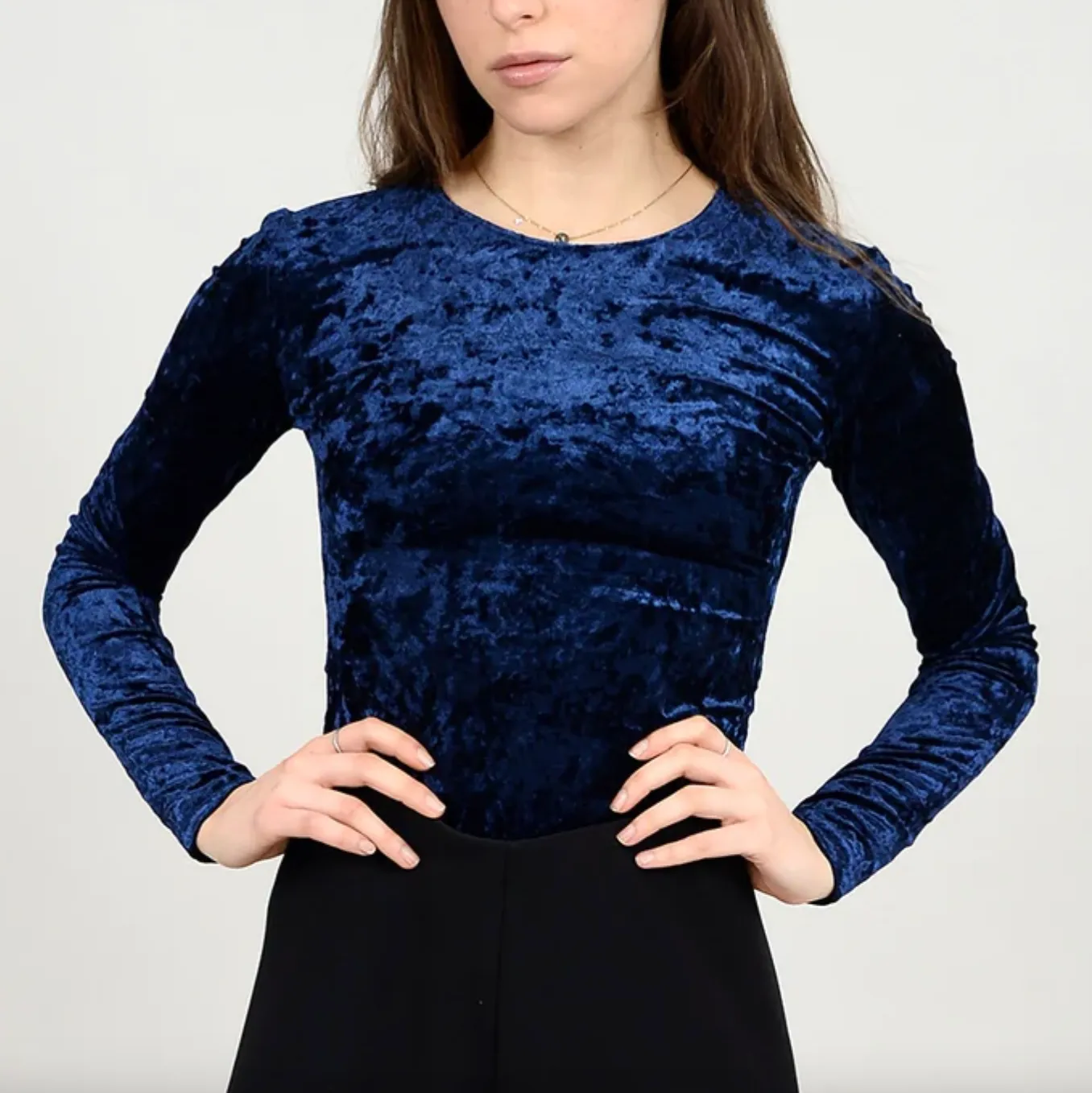 velvet roxi long sleeve bodysuit