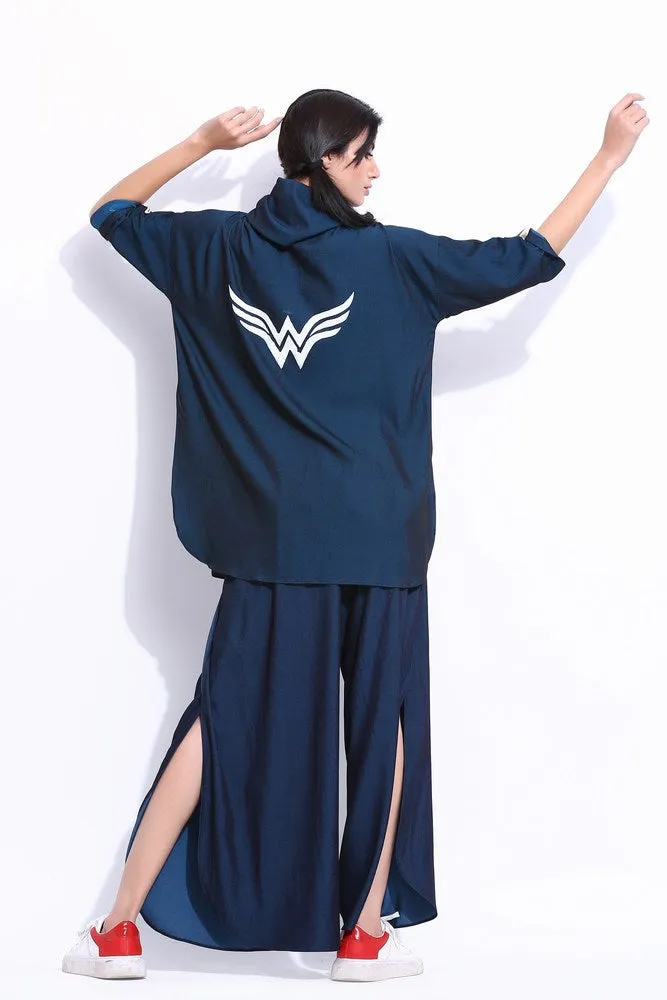 W Cowl Top