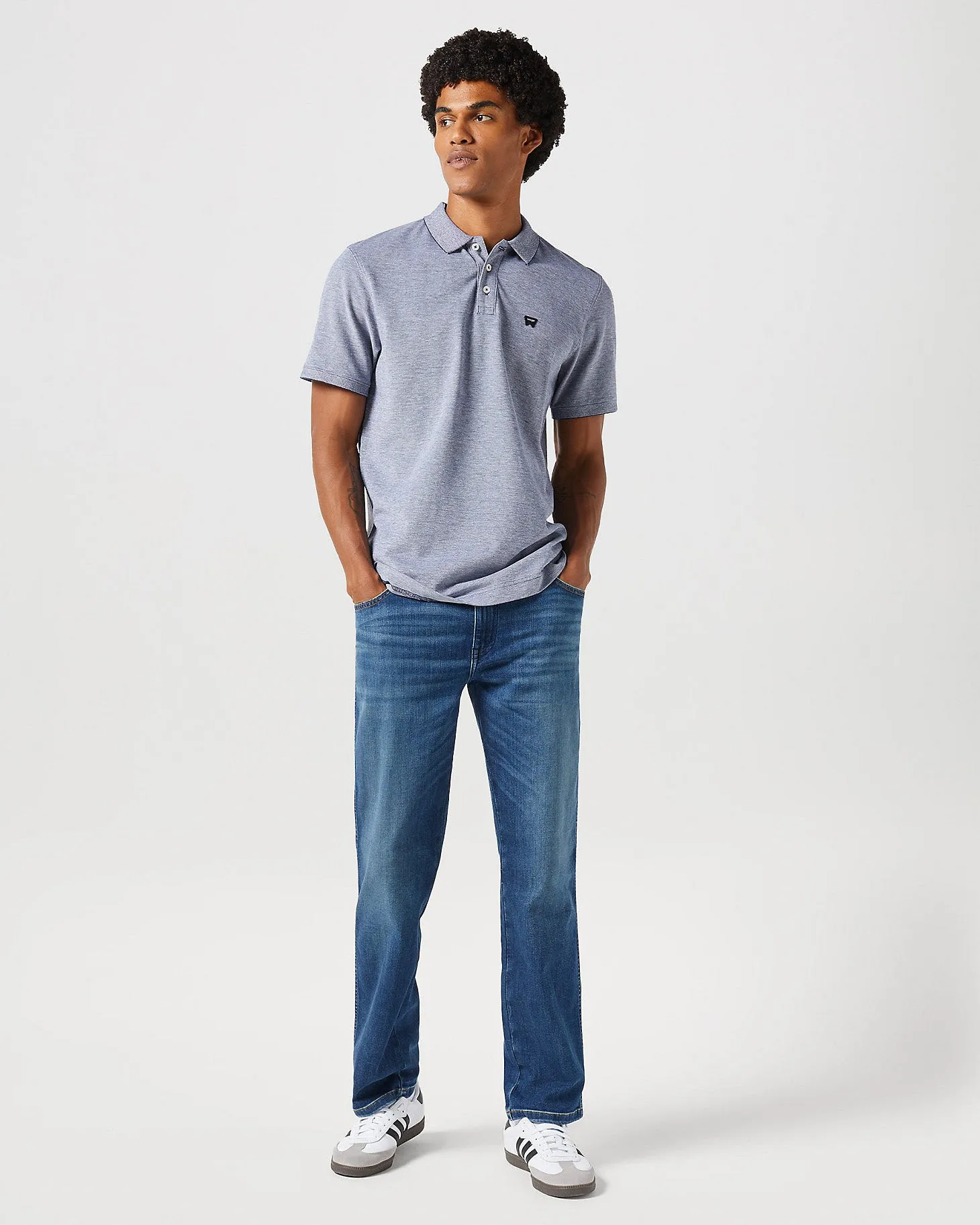 Wrangler Texas Stretch Authentic Straight Lightweight Mens Jeans - Hare